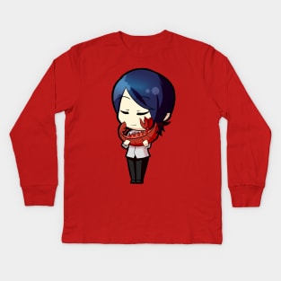 Chibi Yusuke Kitagawa - Persona 5 Kids Long Sleeve T-Shirt